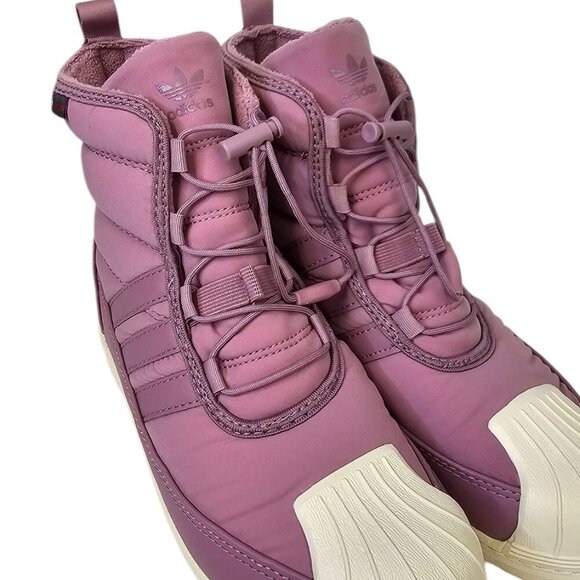 Adidas Orginals Kids Superstar 360 Boots Size 3 Primaloft Ortholite Winter - Picture 2 of 9